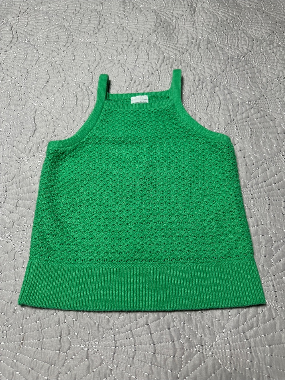 Abercrombie Kids Girls Bright Green Tank Top, EUC (Wore Once), Size 9/10